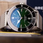 Breitling Superocean Heritage II 42 Green AB2010 Full Set 2022 | Gwarancja do 2028