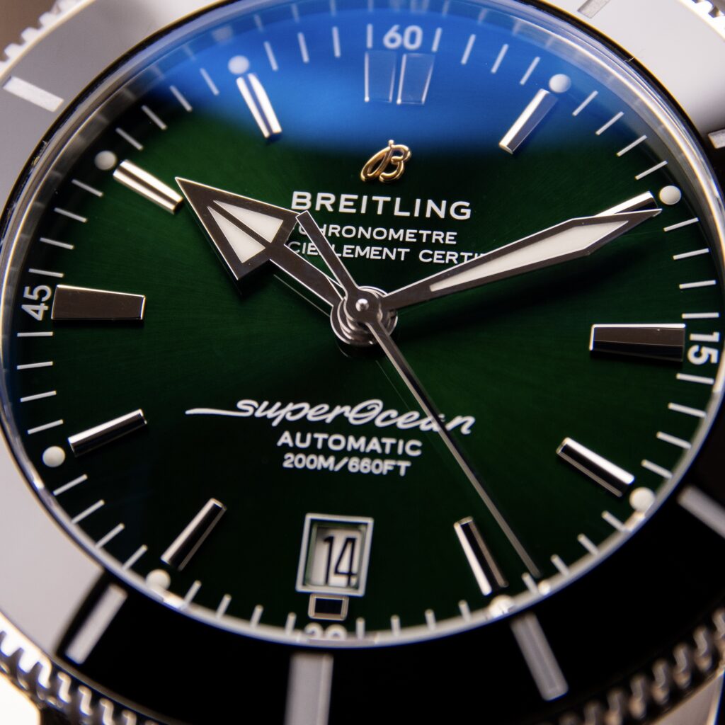 Breitling Superocean Heritage II 42 Green AB2010 Full Set 2022 | Gwarancja do 2028