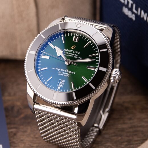 Breitling Superocean Heritage II 42 Green AB2010 Full Set 2022 | Gwarancja do 2028