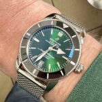 Breitling Superocean Heritage II 42 Green AB2010 Full Set 2022 | Gwarancja do 2028