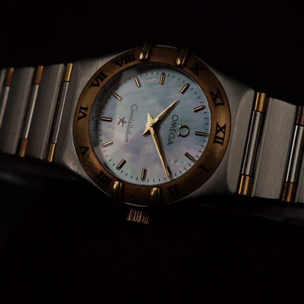 Omega Constellation Ladies 795.1203 Mother of Pearl Full Set | Stal i złoto 750 | 22,5 mm