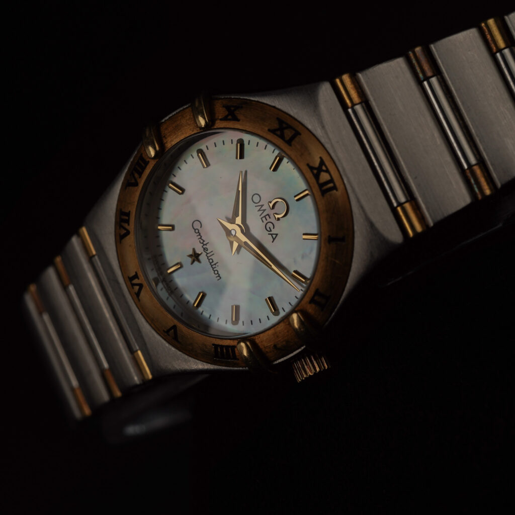 Omega Constellation Ladies 795.1203 Mother of Pearl Full Set | Stal i złoto 750 | 22,5 mm