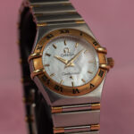 Omega Constellation Ladies 795.1203 Mother of Pearl Full Set | Stal i złoto 750 | 22,5 mm