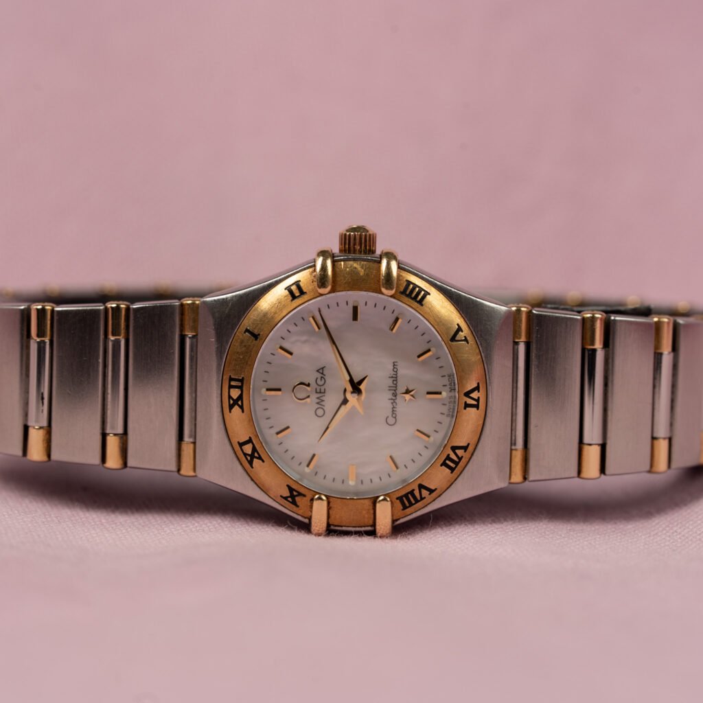 Omega Constellation Ladies 795.1203 Mother of Pearl Full Set | Stal i złoto 750 | 22,5 mm