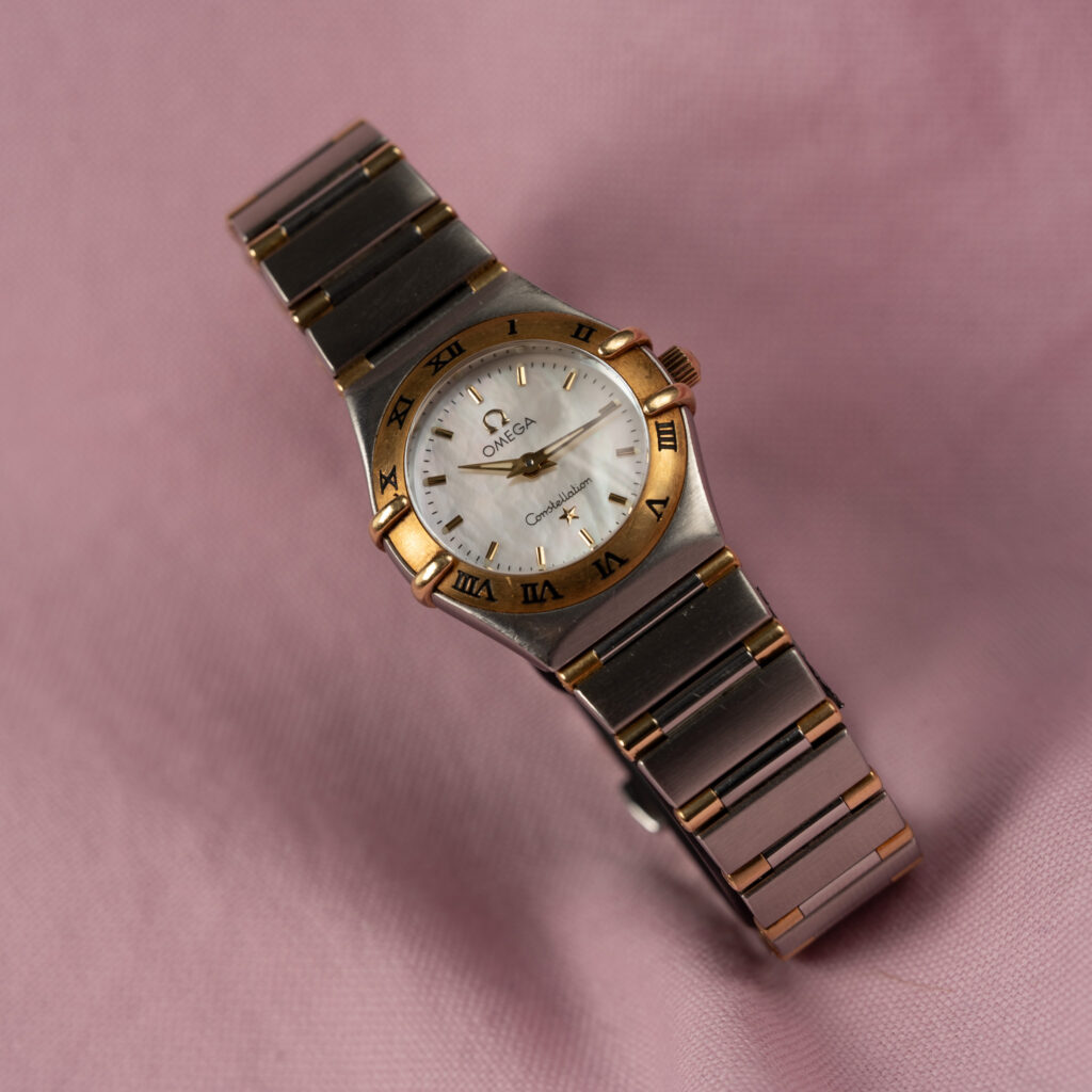 Omega Constellation Ladies 795.1203 Mother of Pearl Full Set | Stal i złoto 750 | 22,5 mm