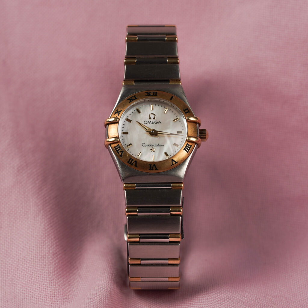 Omega Constellation Ladies 795.1203 Mother of Pearl Full Set | Stal i złoto 750 | 22,5 mm