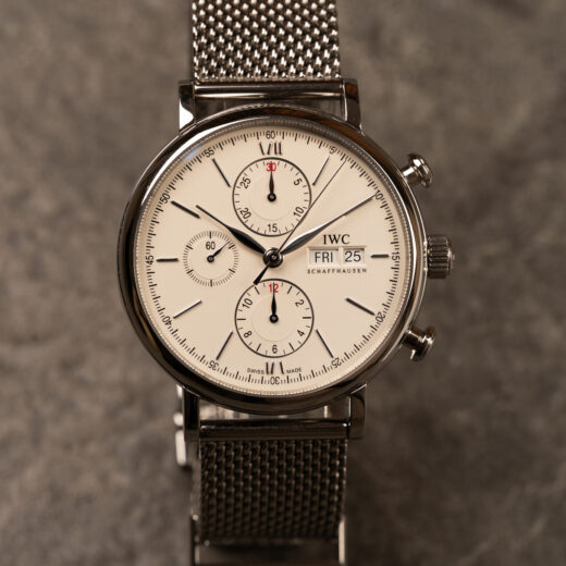 IWC Portofino Chronograph IW391009 | Bransoleta mediolańska | Full Set | 2016