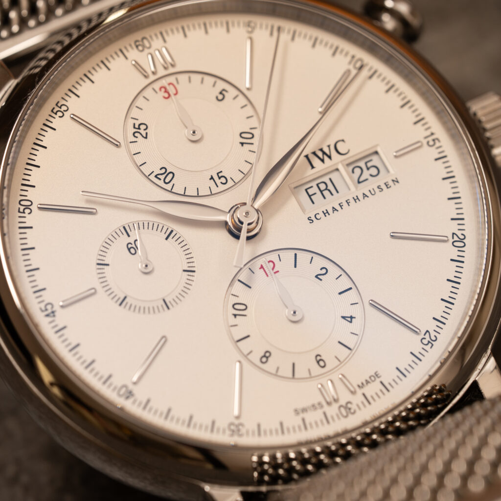 IWC Portofino Chronograph IW391009 | Bransoleta mediolańska | Full Set | 2016