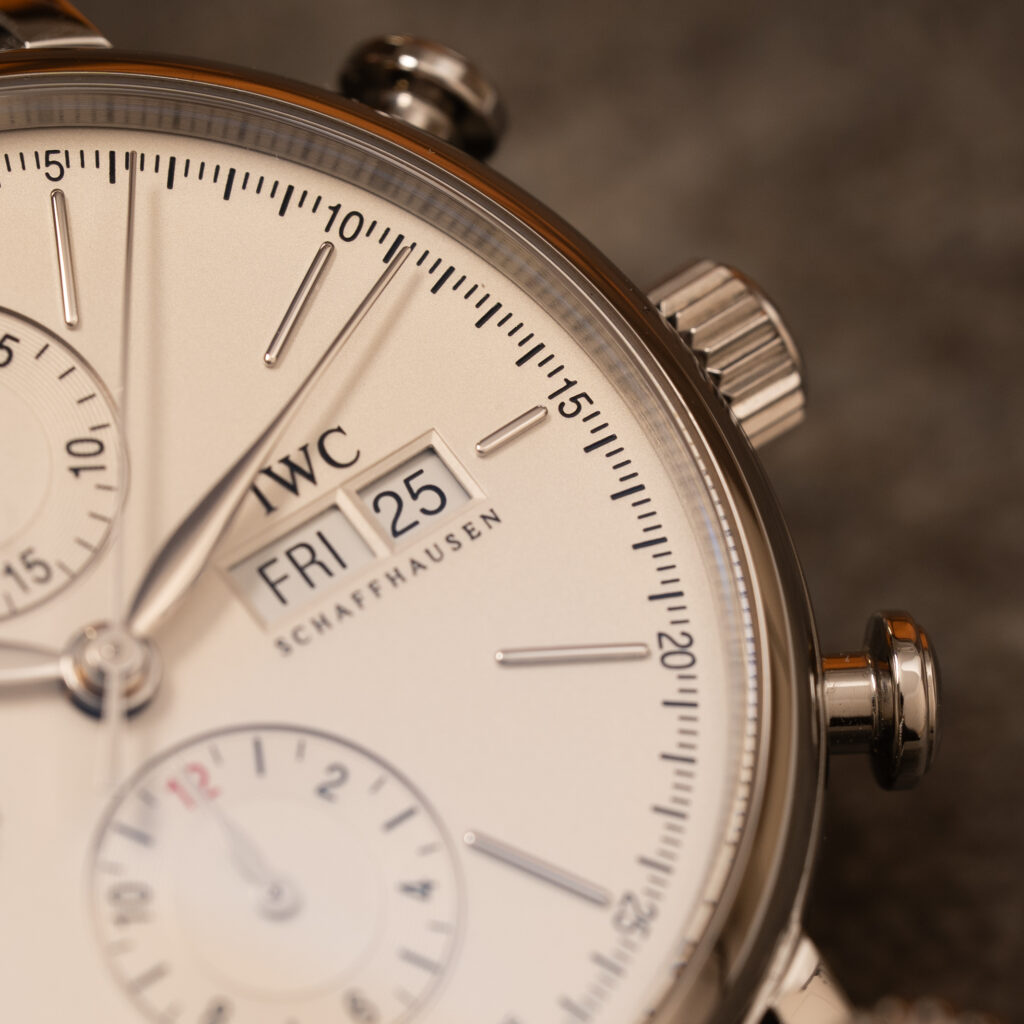 IWC Portofino Chronograph IW391009 | Bransoleta mediolańska | Full Set | 2016
