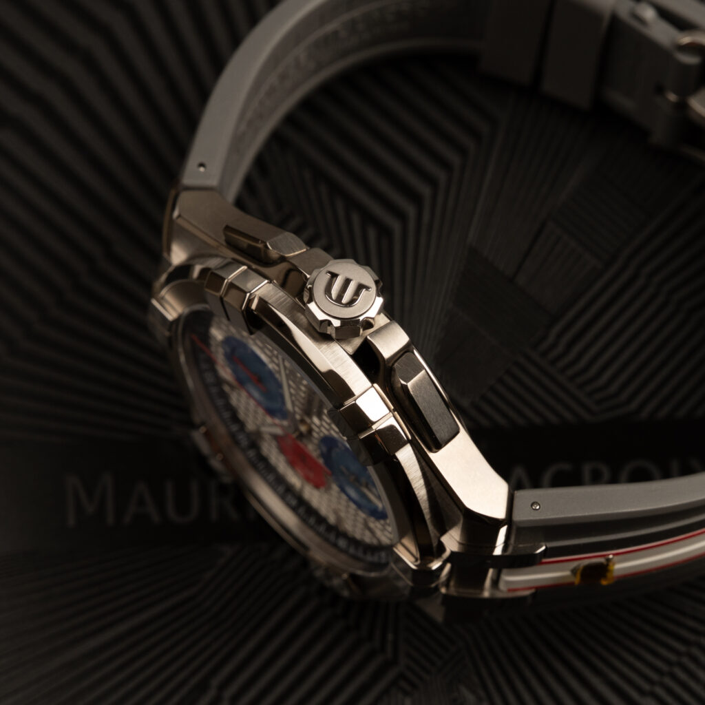 Maurice Lacroix AIKON Chronograph Mahindra Racing | Titanium | Nowy | Full Set