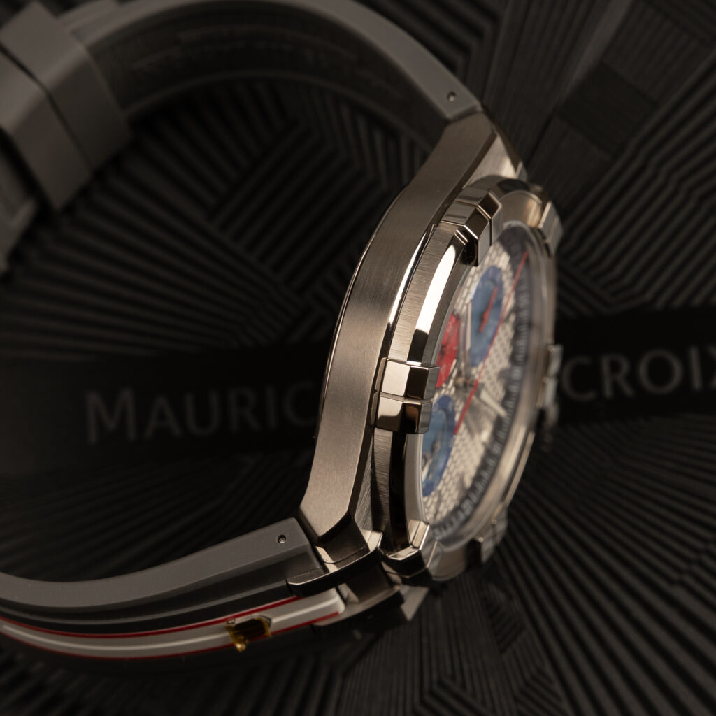 Maurice Lacroix AIKON Chronograph Mahindra Racing | Titanium | Nowy | Full Set