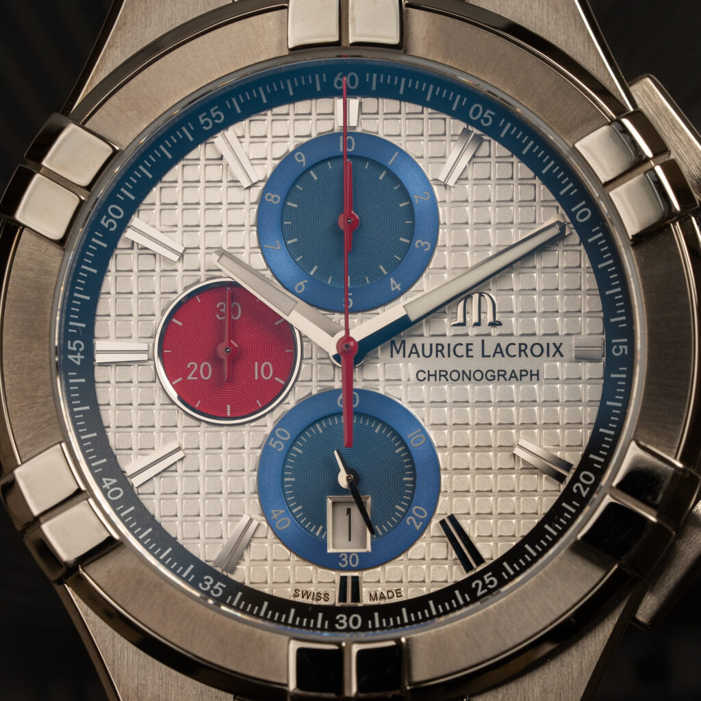 Maurice Lacroix AIKON Chronograph Mahindra Racing | Titanium | Nowy | Full Set