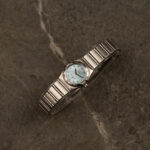 Omega Constellation | błekitna tarcza MOP z diamentami | Baby Blue
