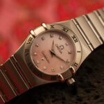 Omega Constellation 1562.65 | Różowa tarcza MOP z diamentami | 1999