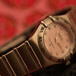 Omega Constellation 1562.65 | Różowa tarcza MOP z diamentami | 1999
