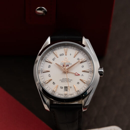 Omega Seamaster Aqua Terra GMT | Srebrna tarcza | Automatyczny | 2020