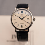 IWC Portofino Automatic | Biała tarcza | Niebieskie wskazówki | Full Set | 2024