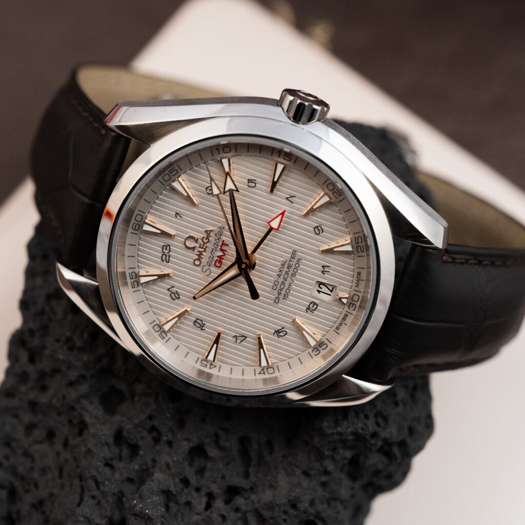 Omega Seamaster Aqua Terra GMT | Srebrna tarcza | Automatyczny | 2020