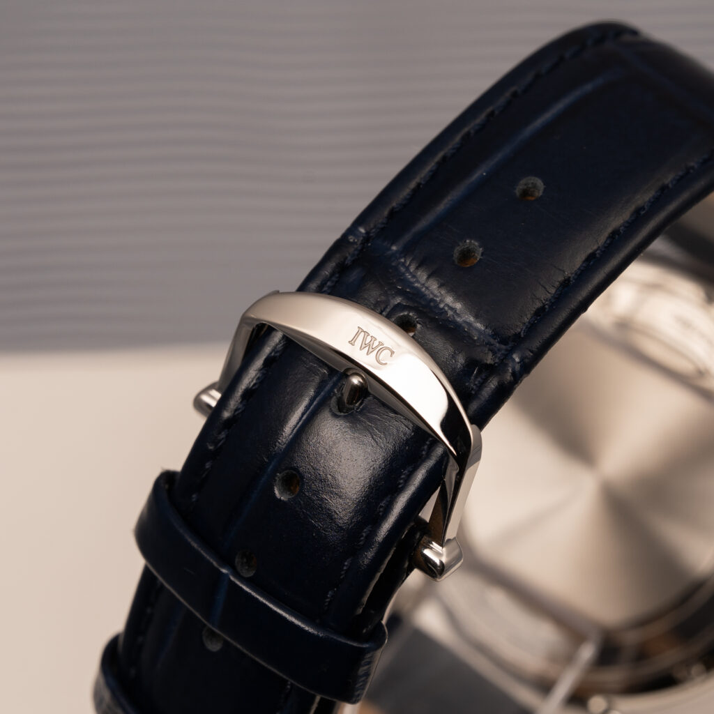 IWC Portofino Automatic | Biała tarcza | Niebieskie wskazówki | Full Set | 2024