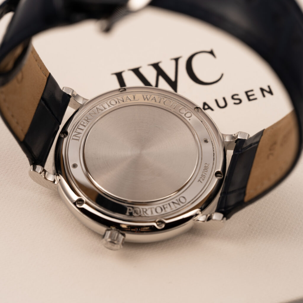 IWC Portofino Automatic | Biała tarcza | Niebieskie wskazówki | Full Set | 2024