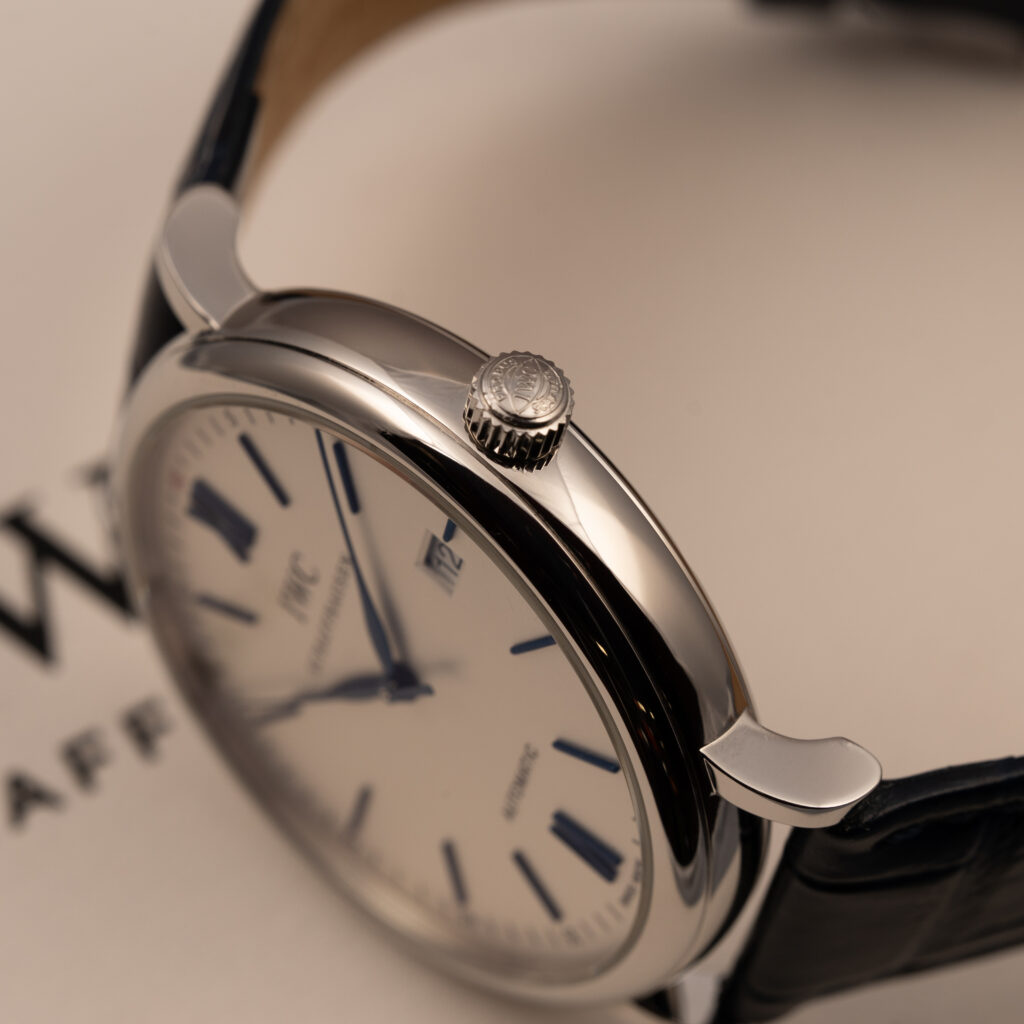IWC Portofino Automatic | Biała tarcza | Niebieskie wskazówki | Full Set | 2024