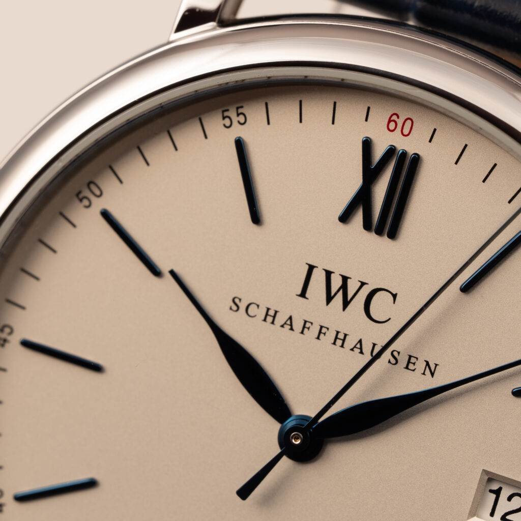 IWC Portofino Automatic | Biała tarcza | Niebieskie wskazówki | Full Set | 2024