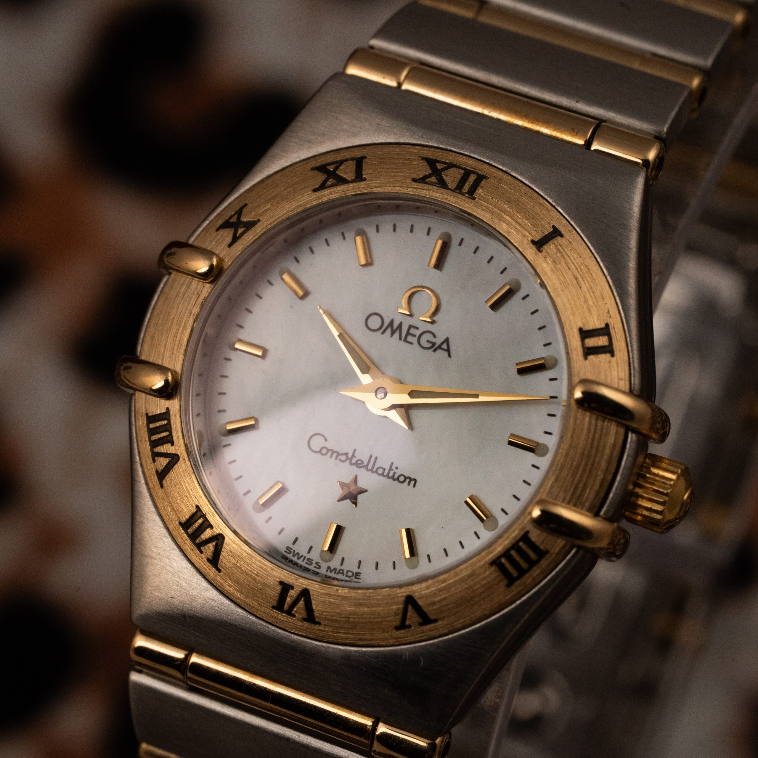 Omega Constellation | Złoto 18K | Tarcza z masy perłowej | Two-Tone