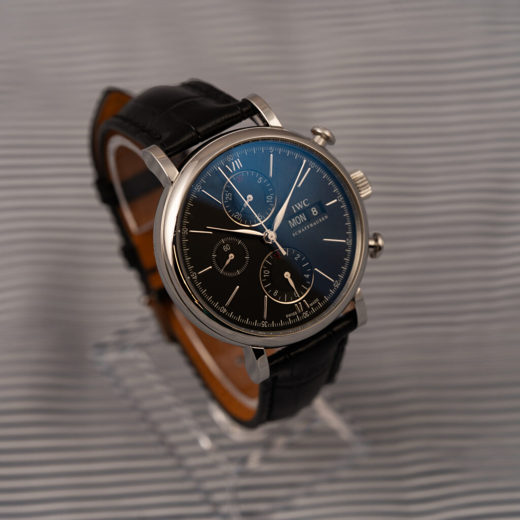 IWC Portofino Chronograph | Czarna tarcza | Chronograf | 2020