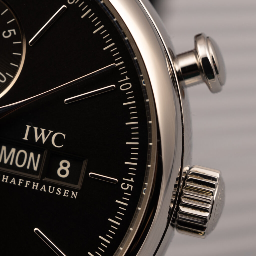 IWC Portofino Chronograph | Czarna tarcza | Chronograf | 2020