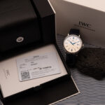 IWC Portofino Automatic | Biała tarcza | Niebieskie wskazówki | Full Set | 2024